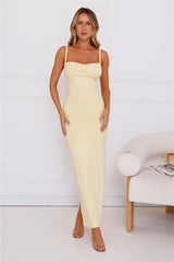 Quinnley Maxi Dress Yellow