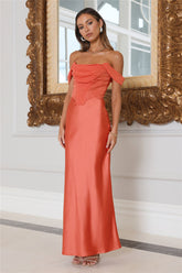 Princess Moment Maxi Dress Orange