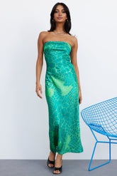 Unbroken Spirit Maxi Dress Green