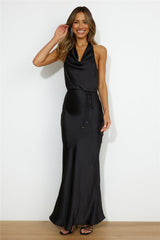 Storybook Ending Maxi Dress Black