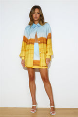 C/MEO COLLECTIVE Vertigo Skirt Landscape