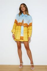 C/MEO COLLECTIVE Vertigo Skirt Landscape