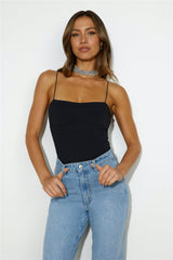 Basics Of Style Bodysuit Black
