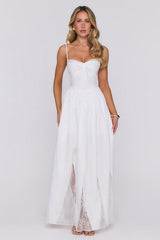 Urban Sunrise Maxi Dress White