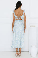 In Another World Maxi Dress Blue