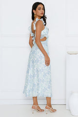 In Another World Maxi Dress Blue