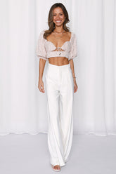 Special Kiss Crop Top Mocha