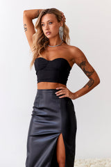 Idealistic Crop Black