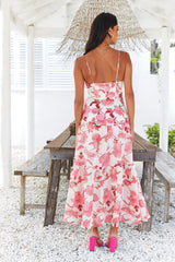 Lighter Than Air Maxi Dress Red