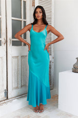 Ocean Air Maxi Dress Teal