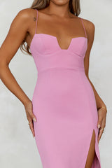 Fashion Blueprint Midi Dress Pink