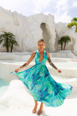 Feeling Fabulous Midi Dress Green