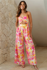 Bright Day Jumpsuit Pink