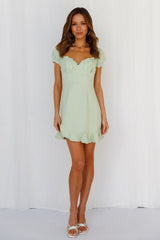 Im All I Need Dress Pistachio