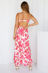 Lover Like Me Midi Dress Red