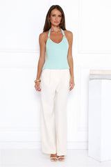 Smooth Standard Halter Top Mint