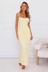 Quinnley Maxi Dress Yellow