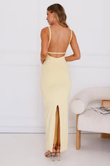 Quinnley Maxi Dress Yellow