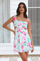 Gorgeous Vibes Mini Dress Green