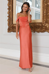 Princess Moment Maxi Dress Orange
