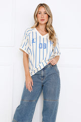 Spectate Top Navy Multi