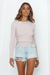 Ronda Knit Top Nude