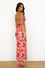 Vivid Colors Maxi Dress Sorbet