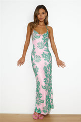 By The Pool Maxi Dress Green