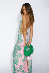 By The Pool Maxi Dress Green