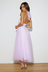 Tangled Up Maxi Dress Lilac