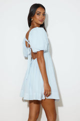 Here For A Change Dress Blue
