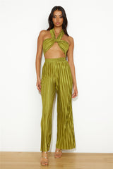 Loveline Crop Top Olive