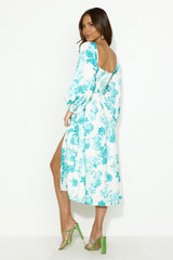 Seeking Fun Midi Dress Green