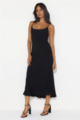 Proud Eyes Maxi Dress Black