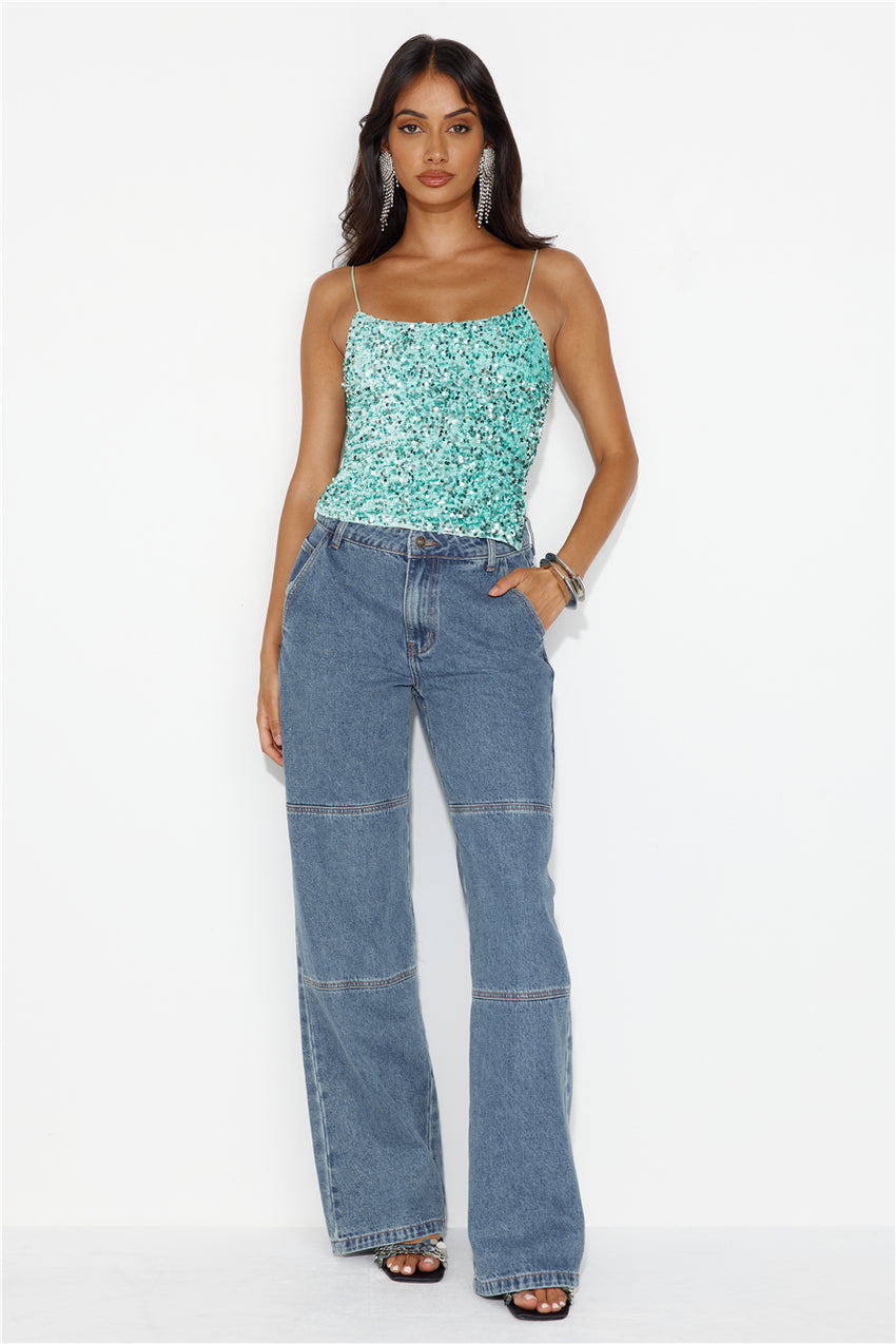 LIONESS Freedom Jean Blue Denim
