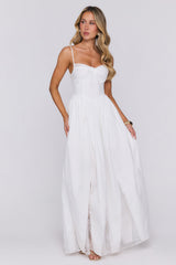 Urban Sunrise Maxi Dress White