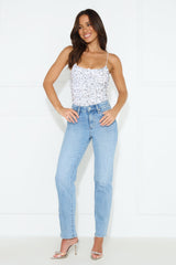Sparkling Diamond Sequin Crop Top White