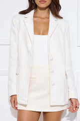 Signature Blazer Cream