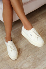 SUPERGA 2790 Organic Cotton Hemp Sneakers Natural Beige