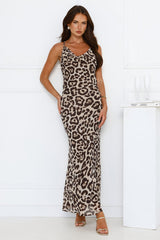 Exotic Appeal Maxi Dress Leopard