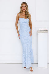 Bridge To Wonderland Maxi Dress Blue