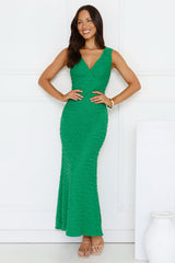 Diamond Delights Maxi Dress Green