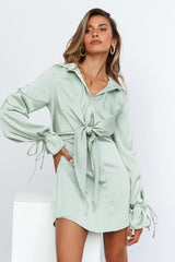 Divine Time Dress Sage