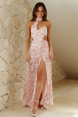 HELLO MOLLY Wildflower Bloom Maxi Dress Pink