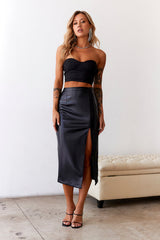Idealistic Crop Black