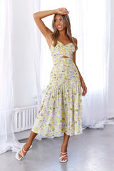 Sun Risin Maxi Dress Yellow