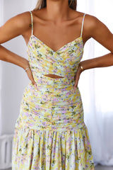Sun Risin Maxi Dress Yellow