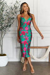 Daylight Adventures Midi Dress Green