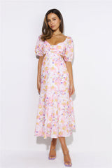 Lover Day Midi Dress White