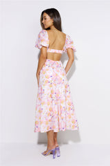 Lover Day Midi Dress White